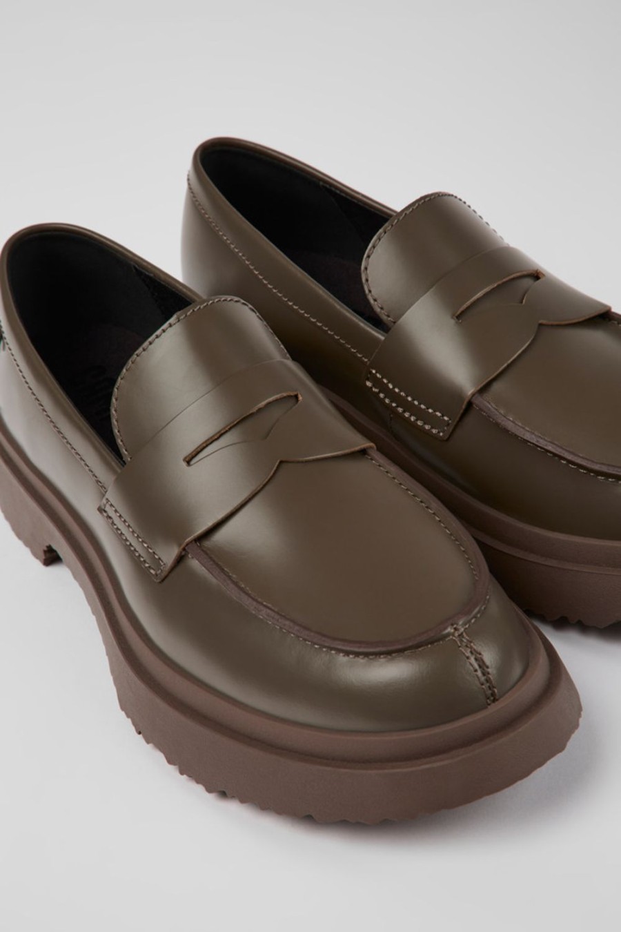 Women CamperLab Formal Shoes | Walden (K201116-015) By Camper Brown ...